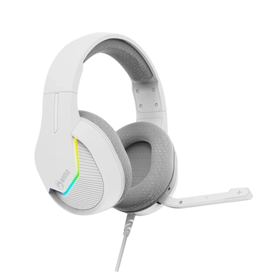 Marvo Scorpion H8618 Tactic 40 USB 2.0 Wired Gaming RGB Headset (White) image 6