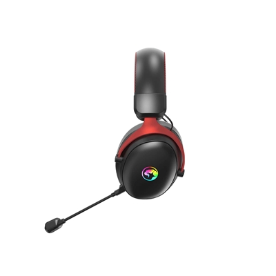 Marvo Scorpion HG9076W Tactic X Pro Wireless Bluetooth / USB-C RGB Gaming Headset (Black) image 4