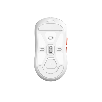 Marvo Scorpion G964W Niro 60 Wireless and Bluetooth USB-C Rechargeable Gaming Mouse (White) image 6