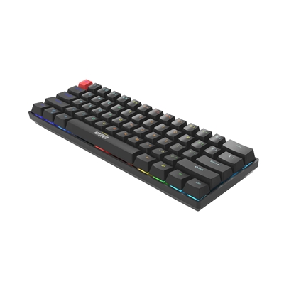 Marvo Scorpion KG933G Saber 61 Wired Mechanical RGB 60% UK Layout Gaming Keyboard (Black) image 4