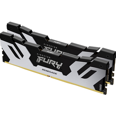 Kingston FURY Renegade KF560C32RSK2-96 96GB (2x 48GB) DIMM System Memory, 6000MHz, DDR5, CL32, Silver, Intel XMP image 3