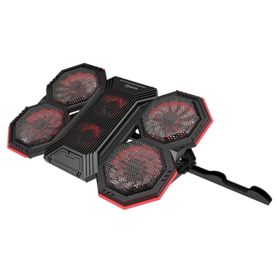 Marvo Scorpion FN-41 Atlas 60 USB Powered Six Fan Laptop Cooling Stand (Black) image 2