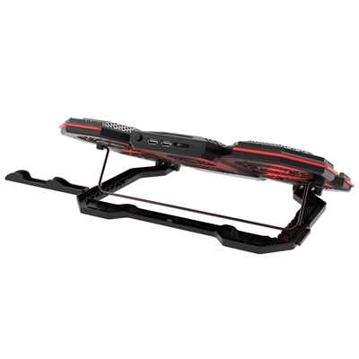 Marvo Scorpion FN-41 Atlas 60 USB Powered Six Fan Laptop Cooling Stand (Black) image 5