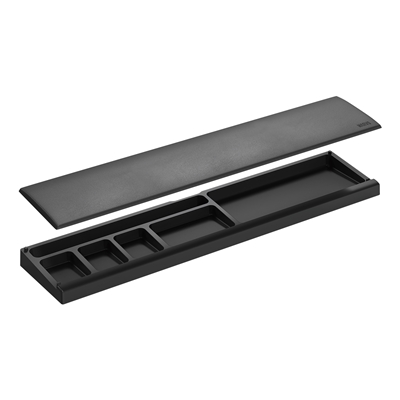 Marvo Scorpion K002 Crest 60 Universal Padded Keyboard Wrist Rest Pad (Black) image 2