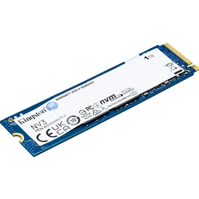 Kingston NV3 (SNV3S/1000G) 1TB NVMe SSD, M.2 Interface, PCIe Gen4, 2280, Read 6000 MB/s, Write 4000 MB/s, 3 Year Warranty image 2