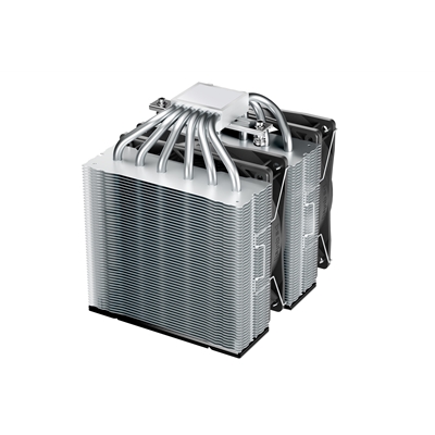 be quiet! Pure Rock Pro 3 CPU Cooler, Universal Socket, 2 x Pure Wings Fans, 2000RPM, only 34.8dB(A) at maximum fan speed, 250W TDP, 3-year manufacturer's warranty image 4
