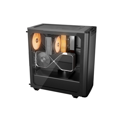 be quiet! Pure Base 501 LX Airflow Window Black ATX Mid Tower Case with USB-A, USB-C, 4 x Light Wings LX Black ARGB PWM Fans image 5