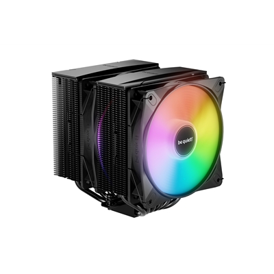 be quiet! Pure Rock Pro 3 LX CPU Cooler, Universal Socket, 2 x Light Wings Fans, 2000RPM, only 34.8dB(A) at maximum fan speed, 250W TDP, 3-year manufacturer's warranty image 2