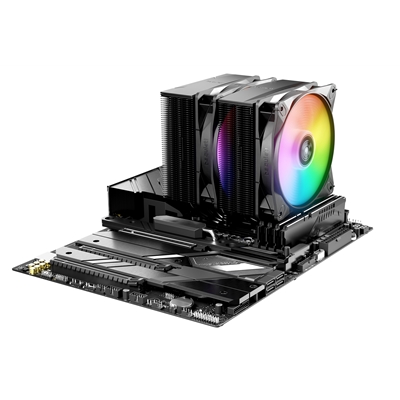 be quiet! Pure Rock Pro 3 LX CPU Cooler, Universal Socket, 2 x Light Wings Fans, 2000RPM, only 34.8dB(A) at maximum fan speed, 250W TDP, 3-year manufacturer's warranty image 5