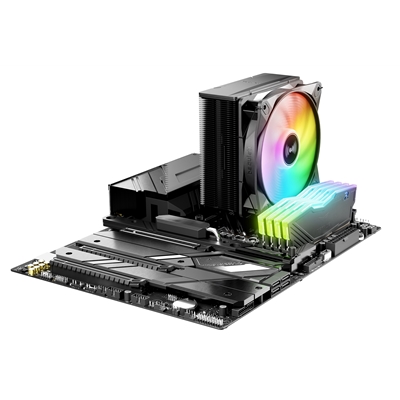 be quiet! Pure Rock 3 LX CPU Cooler, Universal Socket, Pure Wings 3 PWM Fan, 2000RPM, only 31.2dB(A) at maximum fan speed, 190W TDP, 3-year manufacturer's warranty image 5