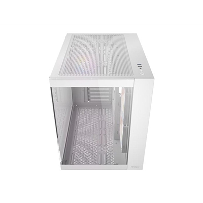 Antec CX800 Mid Tower Gaming Case, 1 x USB 3.0 / 2 x USB 2.0, Tempered Glass Front and Side Window Panel, Dual-Chamber design, 3 x Pre-Installed ARGB LED Fans , ATX, Micro ATX, Mini-ITX Compatible image 4