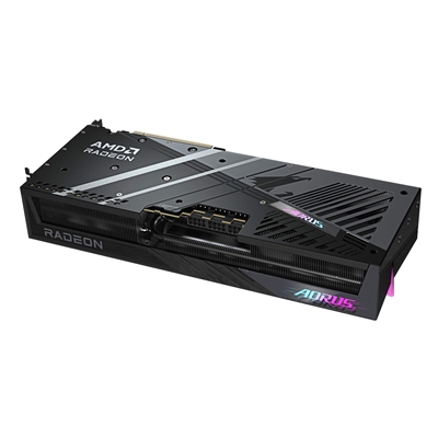 Gigabyte AMD Radeon RX 9070 XT ELITE 16GB GDDR6 Graphics Card, 4096 Streams, 2570 MHz Core Clock, Triple Fan, RGB, 2x DisplayPorts / 2x HDMI Ports image 2