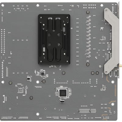 ASRock B850M Steel Legend WiFi AMD AM5 Socket Motherboard, Micro-ATX, 4x DDR5 Slots, 3x M.2 Sockets, Fitted I/O Shield, 2.5GbE LAN, Wi-Fi 7, 1x DisplayPort / 1x HDMI Port image 4
