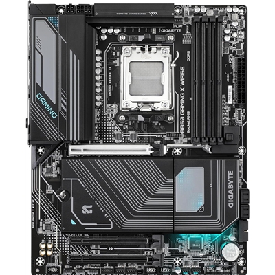 Gigabyte B850 GAMING X WIFI6E AMD AM5 Socket Motherboard, ATX, 4x DDR5 Slots, 3x M.2 Sockets, Fitted I/O Shield, 2.5GbE LAN, Wi-Fi 6E, 1x DisplayPort / 1x HDMI Porta image 2