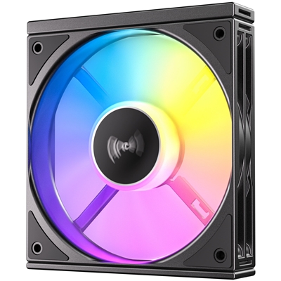 Antec Connect 120 ARGB 3-Pack 120mm PWM Fans with Daisy Chain Design and Vibration-Absorbing Pads image 4