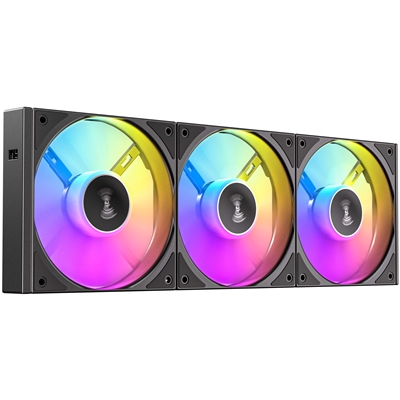Antec Connect 120 ARGB 3-Pack 120mm PWM Fans with Daisy Chain Design and Vibration-Absorbing Pads image 5