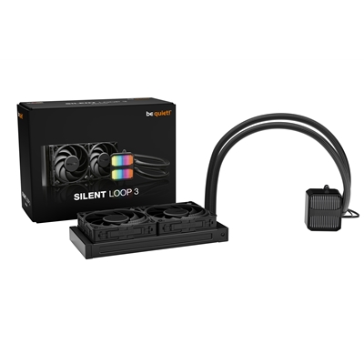 be quiet! Silent Loop 3 240mm All-in-One Liquid CPU Cooler, ARGB Lighting, Silent Wings 4 Fans, 3-Chamber Pump, High-Performance Cooling for Intel & AMD CPUs image 5