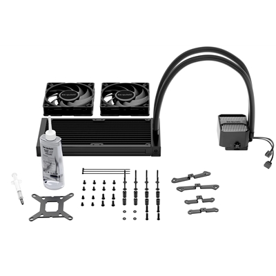 be quiet! Silent Loop 3 240mm All-in-One Liquid CPU Cooler, ARGB Lighting, Silent Wings 4 Fans, 3-Chamber Pump, High-Performance Cooling for Intel & AMD CPUs image 6