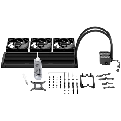 be quiet! Silent Loop 3 420mm All-in-One Liquid CPU Cooler, ARGB Lighting, Silent Wings 4 Fans, 3-Chamber Pump, High-Performance Cooling for Intel & AMD CPUs image 6