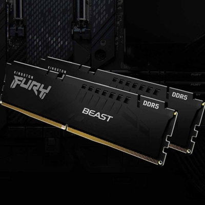 Kingston FURY Beast KF556C40BB-8 8GB (1x 8GB) DIMM System Memory, 5600MHz, DDR5, CL40, Black, Intel XMP image 2