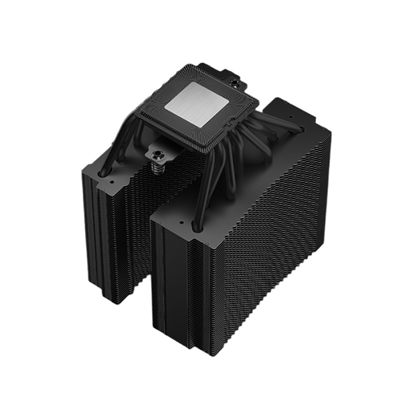 DeepCool Assassin IV VC Vision Dual-Fan CPU Air Cooler with 140mm & 120mm Fans, Vapour Chamber Base, Digital Display for Real-Time Monitoring, Intel & AMD Compatible image 2