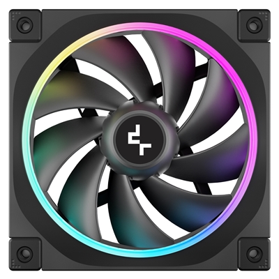 DeepCool FL12 120mm PWM 3 Pack Fan - High Performance, Low Noise, Fluid Dynamic Bearing, 36 ARGB LEDs, 500-2150 RPM, 55 CFM Airflow, 4-Pin PWM Control image 4