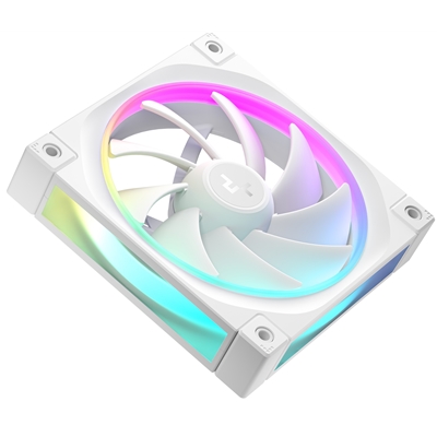 DeepCool FL12 120mm PWM 3 Pack White Fan - High Performance, Low Noise, Fluid Dynamic Bearing, 36 ARGB LEDs, 500-2150 RPM, 55 CFM Airflow, 4-Pin PWM Control image 4