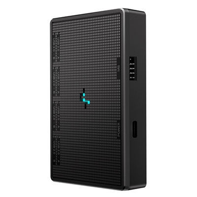 DeepCool USB HUB 4 ports, Easy Setup, Plug-and-play, Windows, macOS Compatibility, Connecting Multiple USB Devices, Black image 2