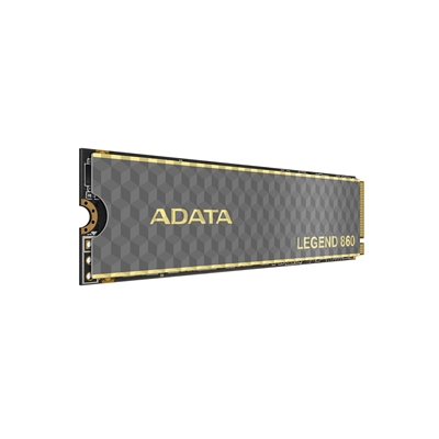 Adata Legend 860 (SLEG-860-500GCS) 500GB NVMe SSD, PCIe Gen4, M.2 Interface, 2280, Read 5000 MB/s, Write 3000 MB/s, Heatsink 5 Year Warranty image 2
