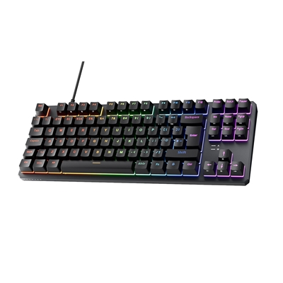 Tecware Phantom+ 80% TKL RGB Mechanical Gaming Keyboard with Wraith Red Switches Black image 2