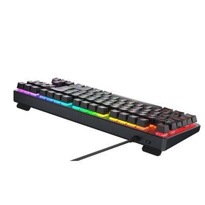 Tecware Phantom+ 80% TKL RGB Mechanical Gaming Keyboard with Wraith Red Switches Black image 3