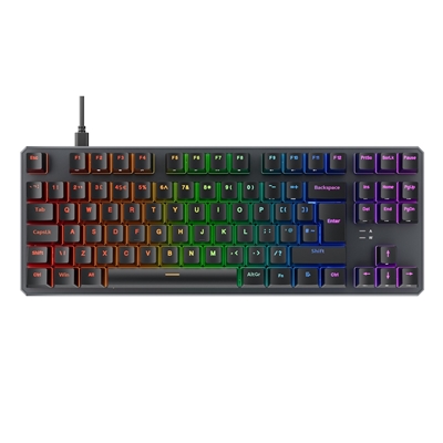 Tecware Phantom+ 80% TKL RGB Mechanical Gaming Keyboard with Wraith Red Switches Black image 6