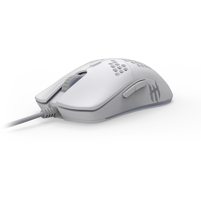 Tecware Exo Elite Lightweight 16000dpi RGB USB Gaming Mouse White image 2