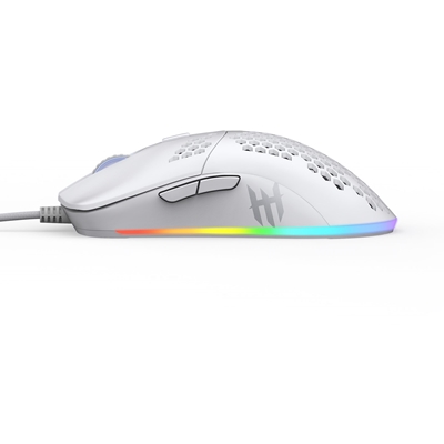 Tecware Exo Elite Lightweight 16000dpi RGB USB Gaming Mouse White image 4