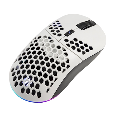 Tecware Pulse Elite Lightweight RGB Wireless Gaming Mouse with Interchangeable Black & White Honeycomb Shells included image 4