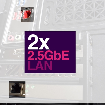 LOGIX Intel Core Ultra 7 AI Powered 20 Core, 3.90GHz (5.50GHz Boost) NPU with 13 TOPS, 32GB Kingston DDR5 Memory, 1TB Kingston NVMe, Gigabyte RTX 4060 8GB 4xMonitor, 2 x 2.5GB LAN, Windows 11 Pro image 6