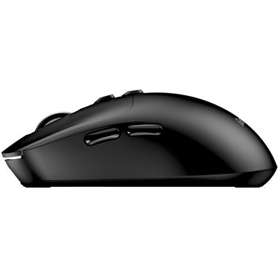 Genius AI Copilot Wireless Bluetooth Silent Mouse, Blutooth & 2.4 GHz, Adjustable DPI levels up to 16000 DPI, 7 Button with Scroll Wheel, Black image 4