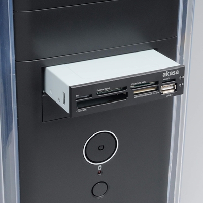 Akasa AK-ICR-07 Internal 6-Slot Multi Card Reader with USB port image 4