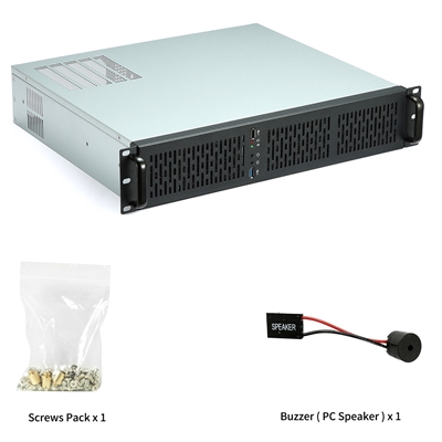 Codegen 2U Rackmount 405mm Deep 3 x 80mm HDB PWM Fans Included image 6