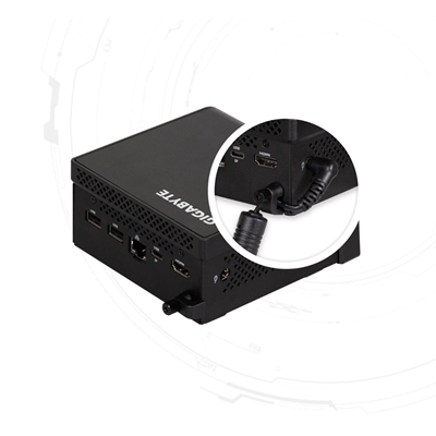 Gigabyte BRIX (GB-BTIP-N150) Barebone Kit, Intel N150 3.6GHz Quad Core CPU, 1 x DDR5 SO-DIMM Slot, 2 x M.2-2280 Slot, 1 x M.2-2230 slot, 1 x 2.5 Inch SATA Slot, Wi-Fi 5 & Bluetooth 5.0 image 2