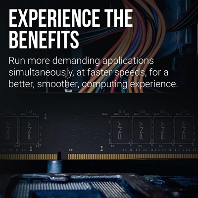 PNY Performance MD8GSD43200-SI 8GB (1x 8GB) DIMM System Memory, 3200MHz, DDR4, CL22 - Bulk image 2