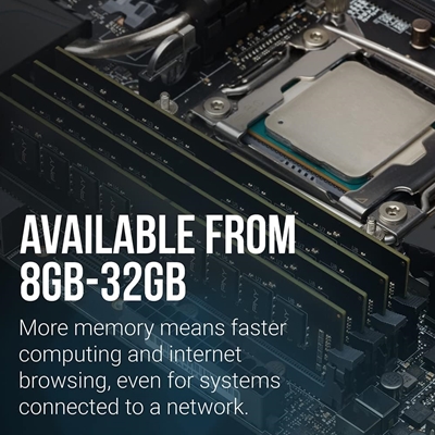 PNY Performance MD8GSD43200-SI 8GB (1x 8GB) DIMM System Memory, 3200MHz, DDR4, CL22 - Bulk image 3