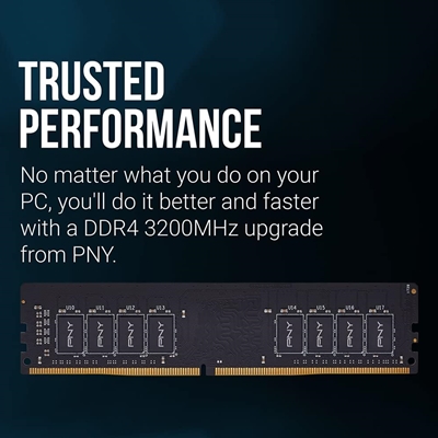 PNY Performance MD8GSD43200-SI 8GB (1x 8GB) DIMM System Memory, 3200MHz, DDR4, CL22 - Bulk image 4