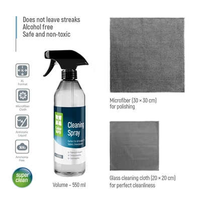 ColorWay Large Electronics Kit Includes 550ml Cleaning Liquid,  1 x Microfiber Cloth & 1 x Glass Cloth image 6