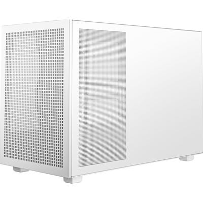 DeepCool CH260 White Micro-ATX Case, High-Airflow Compact PC Case with Tempered Glass Panel, USB-C Port, Supports 360mm Radiator, ATX PSU, Black image 6