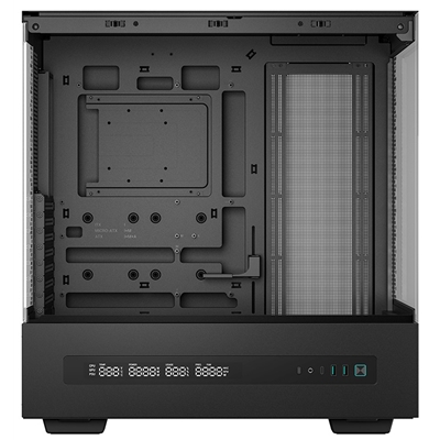 DeepCool CH690 Digital ATX Mid-Tower Case, High-Airflow PC Case with Semi-Glass Panel, USB-C Port, Support for 420mm Radiator, 450mm GPU, ATX PSU, Black image 4