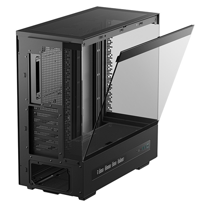 DeepCool CH690 Digital ATX Mid-Tower Case, High-Airflow PC Case with Semi-Glass Panel, USB-C Port, Support for 420mm Radiator, 450mm GPU, ATX PSU, Black image 6