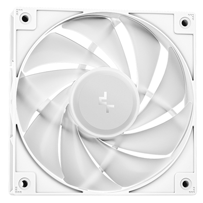 DeepCool LE240 V2 White 240mm Liquid CPU Cooler, Dual 120mm ARGB Fans, Anti-Leak Tech, Quiet Pump, High Performance for Intel & AMD Sockets image 3
