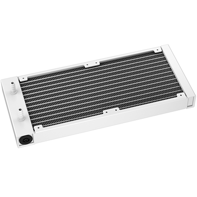 DeepCool LE240 V2 White 240mm Liquid CPU Cooler, Dual 120mm ARGB Fans, Anti-Leak Tech, Quiet Pump, High Performance for Intel & AMD Sockets image 4