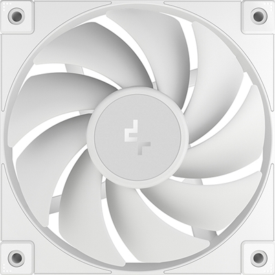 DeepCool FD12 120mm Case Fan 3-Pack, PWM Control, High Airflow, Low Noise, Hydro Bearing, White, Anti-Vibration Pads, 4-Pin Connector image 3